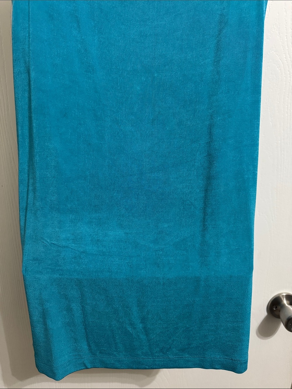 Chico’s Bright Vibrant Teal Blue Tank Top Women’s Size 2 Large Office Careerwear - Picture 6 of 8